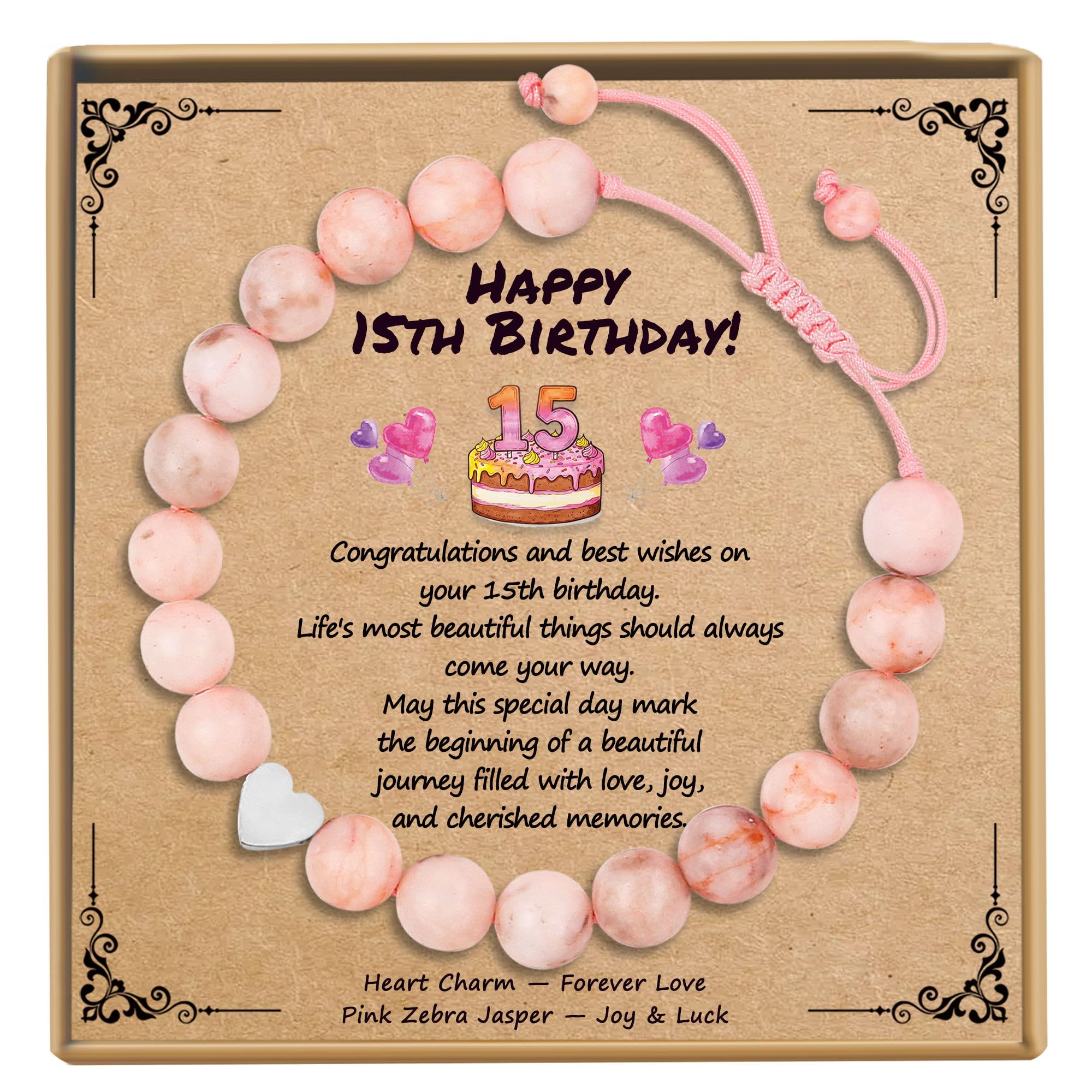Sereney Birthday Gifts for Girls, 1-16 Year Old Girl Birthday Bracelet Gift