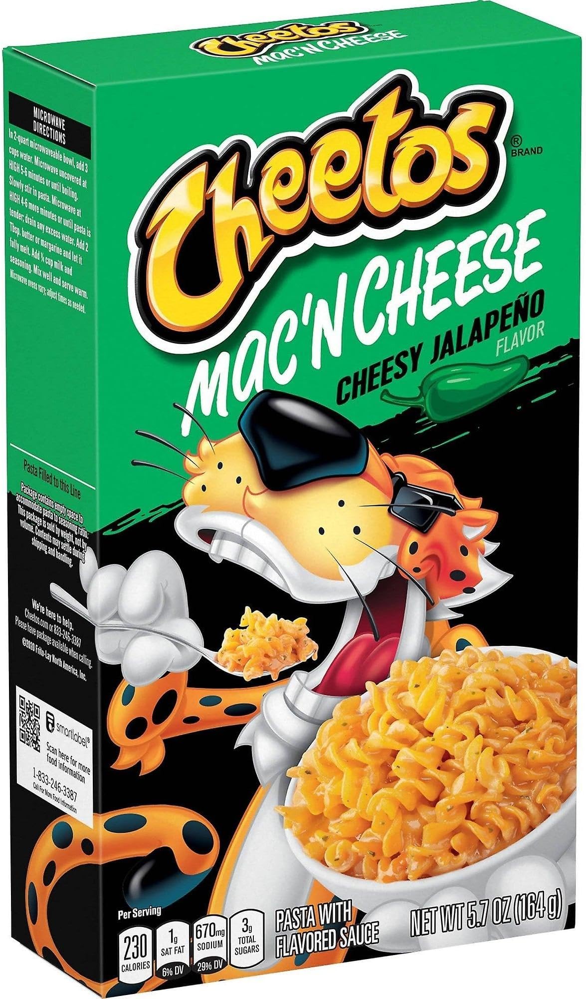 Mac & Cheese Cheesy Jalapeno 5.7oz Boxes (Pack of 12)