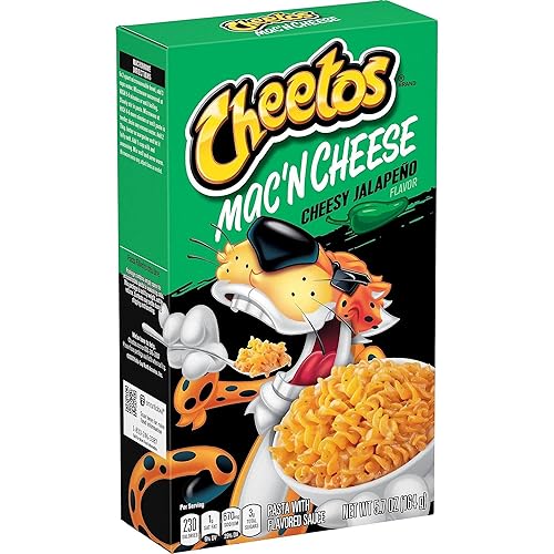Cheetos Cajas de jalapeño con queso Mac & Cheese de 5.7 onzas (paquete de 12)
