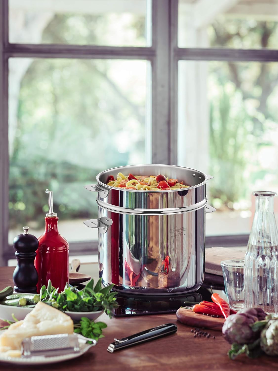 Lagostina Salvaspazio 0 Removable Handle Black