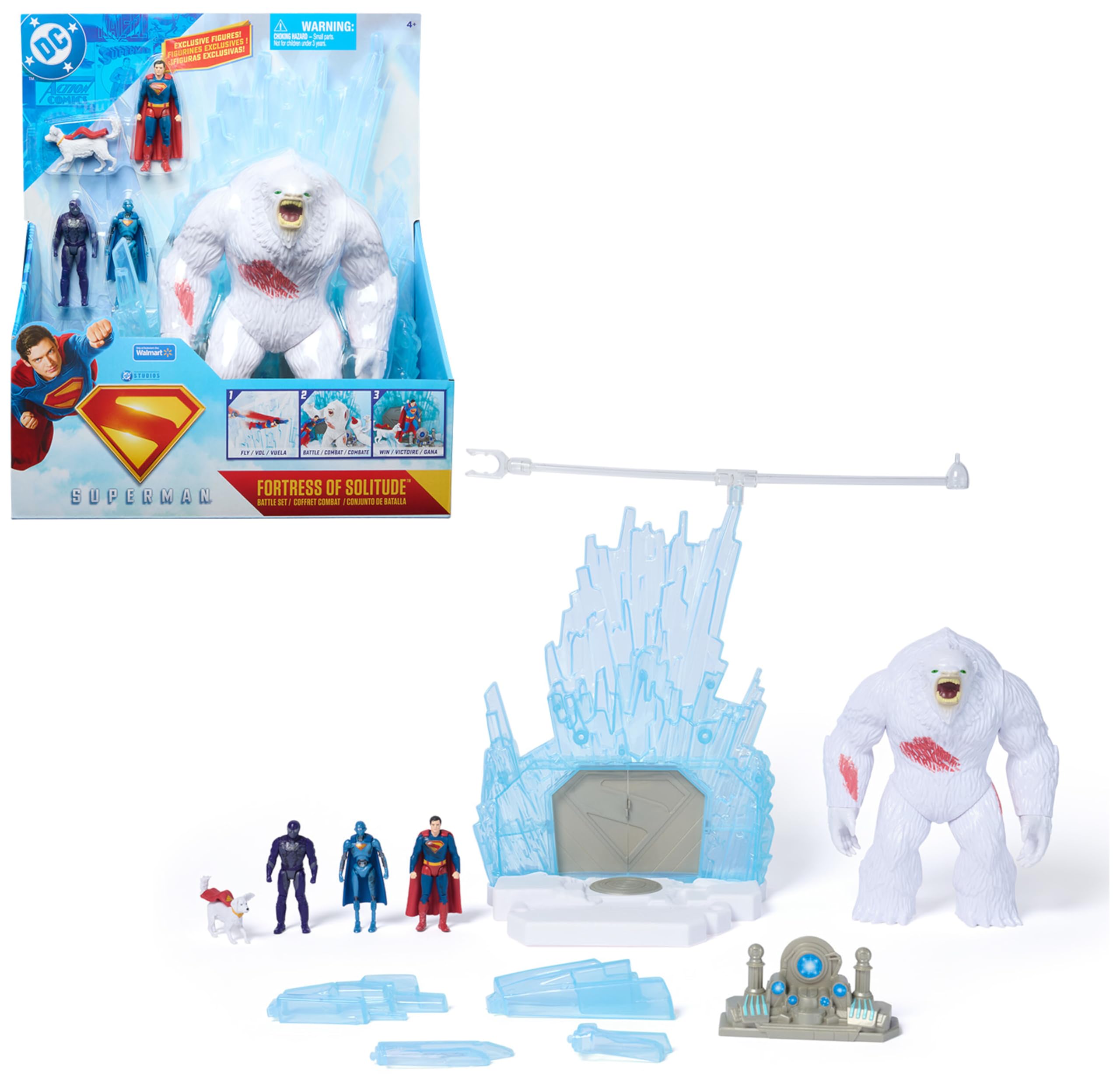 【新品未開封】映画スーパーマン　孤独の要塞　プレイセット　定価13,000 Amazon.co.jp: DCコミックス スーパーマン 孤独の要塞プレイセット