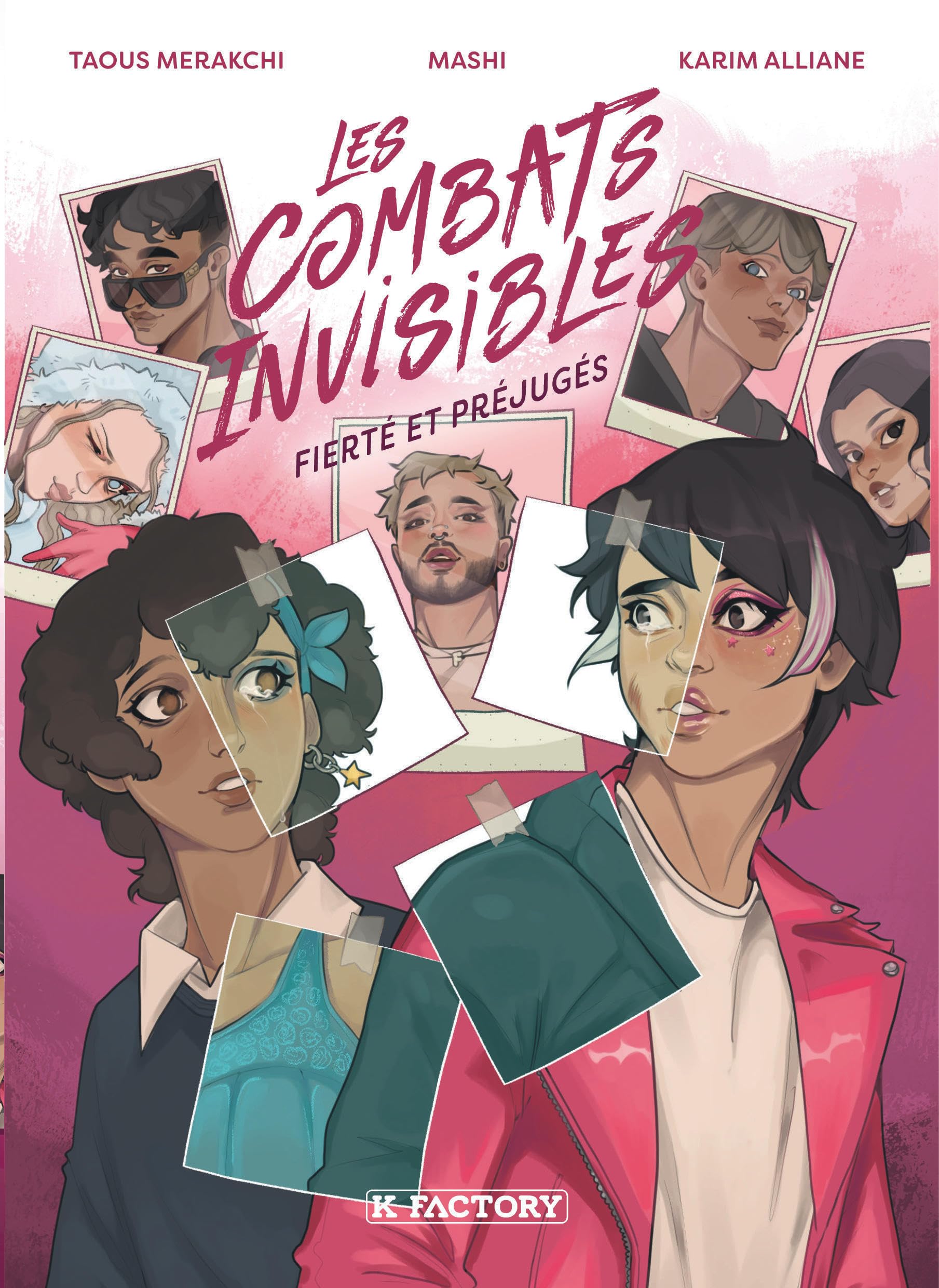 Les Combats Invisibles - Fierté et préjugés - Karim Alliane - Vega Dupuis - broché - Manga