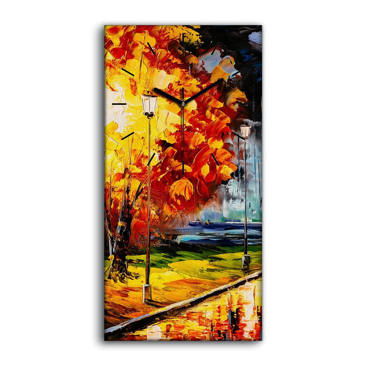 Horloge d'art moderne sur toile de qualité Coloray 30x60