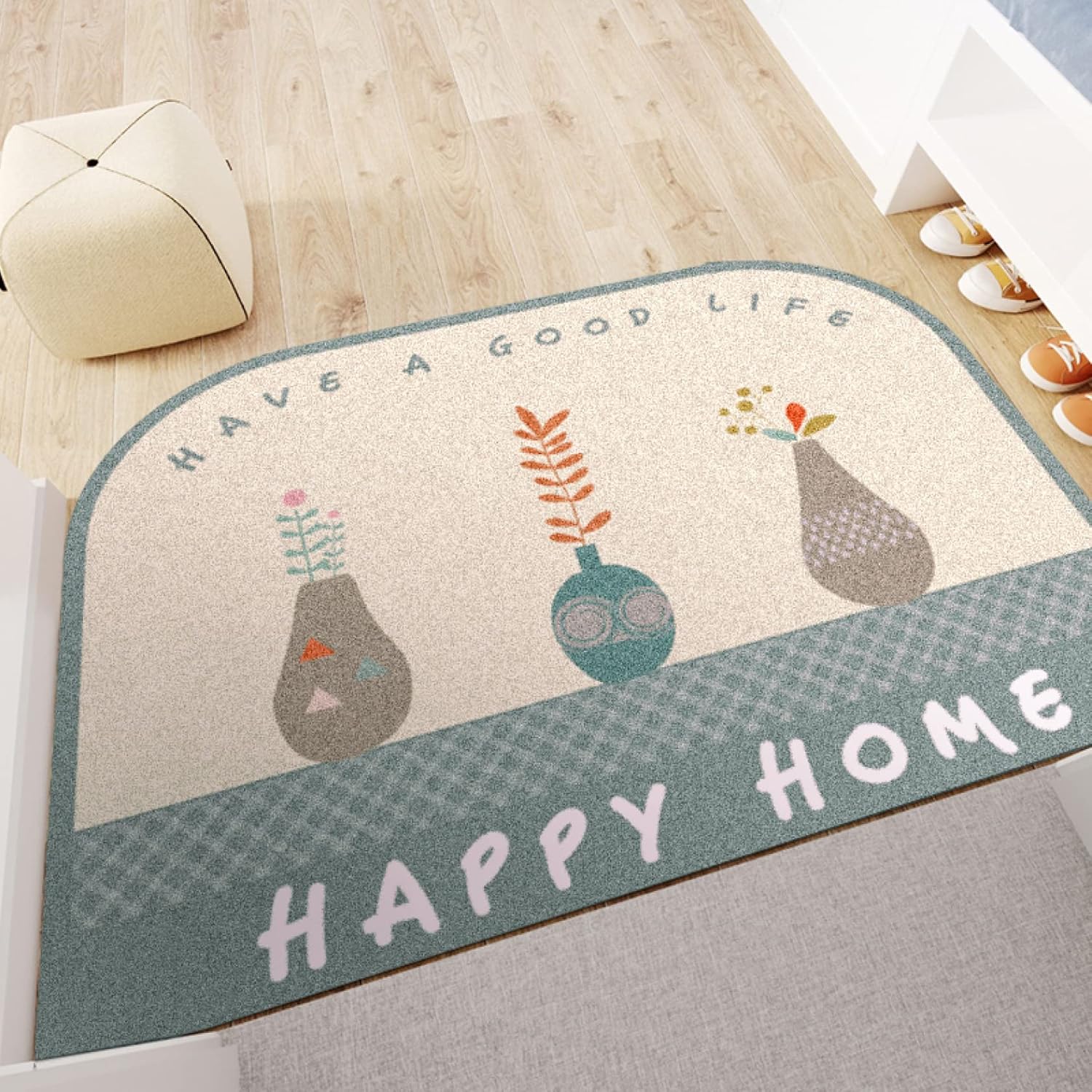 玄関マット 室内 オシャレ 北欧 120*200cm ドアマット ラグマット 屋外 泥落としマット 洗える エントランスマット 耐磨