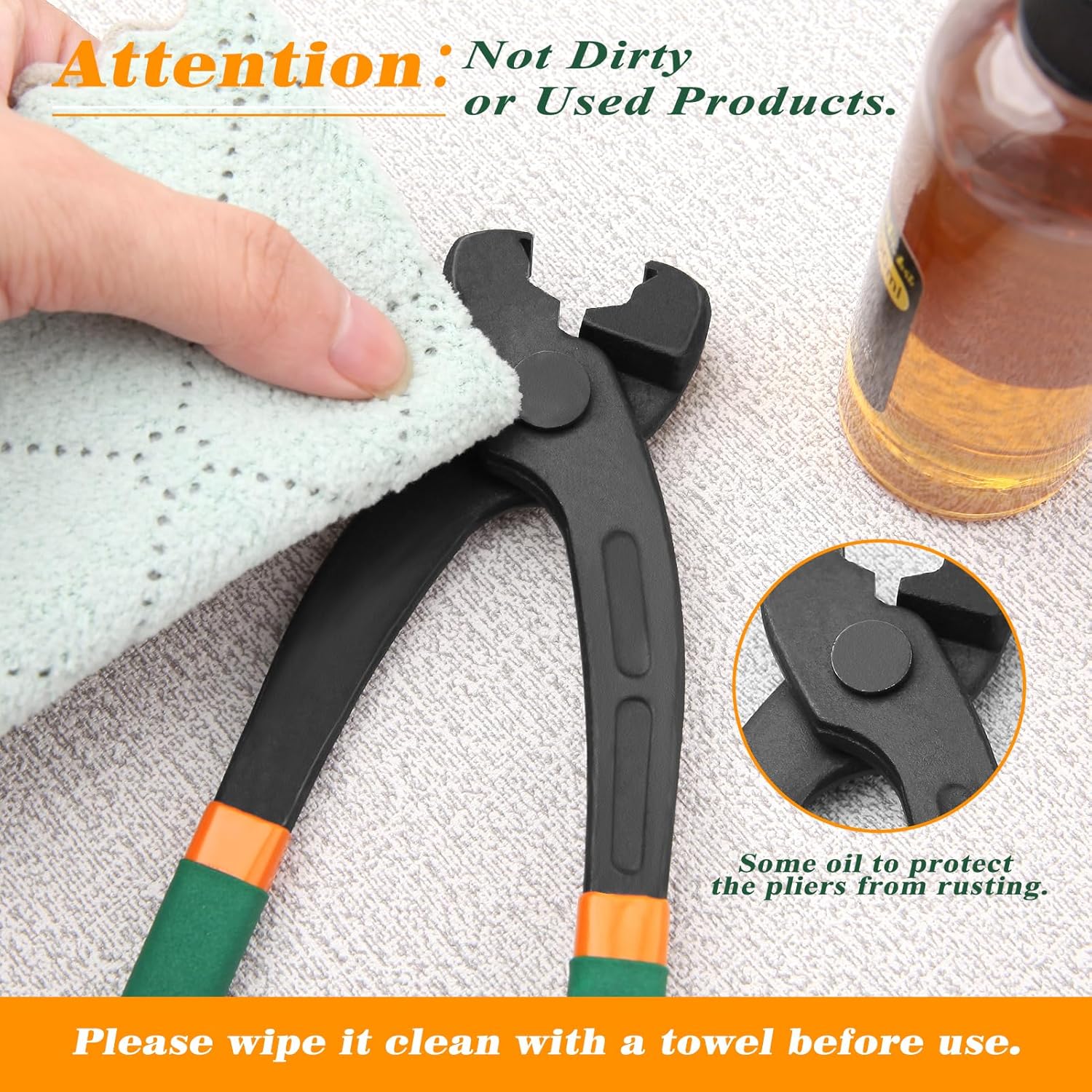 Ear Clamp Plier, No Ear Hose Clamps Pliers Hose Clamps Pincer Clamp Pincer Tool for Stepless Low Profile for Securing Pipe Hoses and Automotive Use