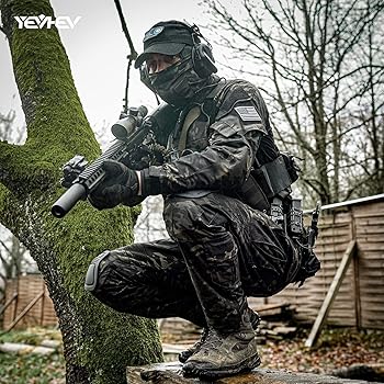 Amazon.com : PAVEHAWKE mens G3 Combat Camouflage Knee Pads