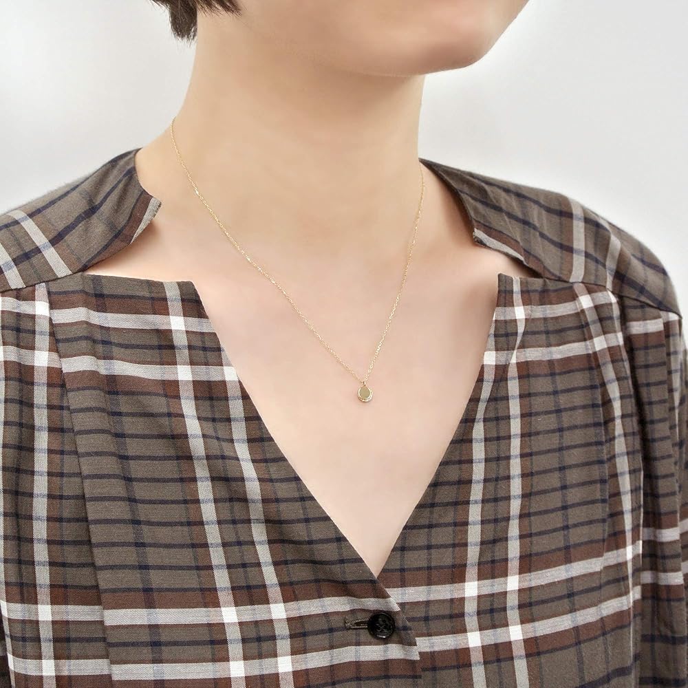 Amazon | 【公式】[ヴイエー ヴァンドーム青山] ネックレスK10イエロー