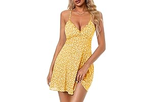 Ditsy Floral Elegance: A Journey into Sunny Yellow Blooms