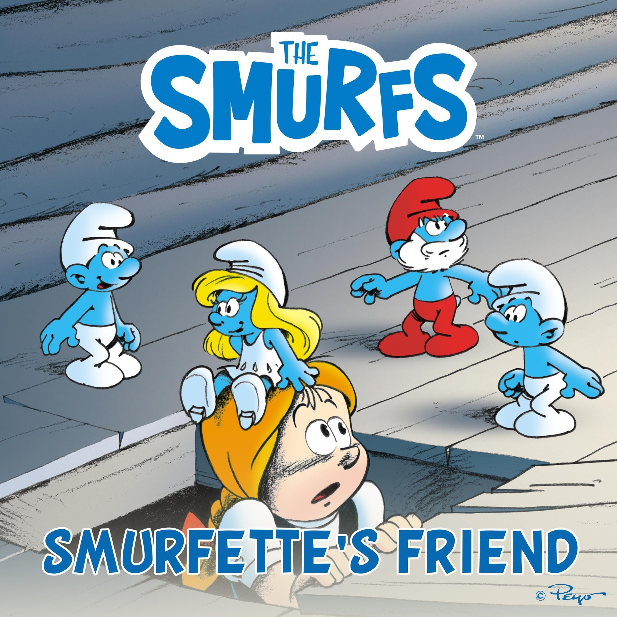 Cover art for Smurfette's Friend