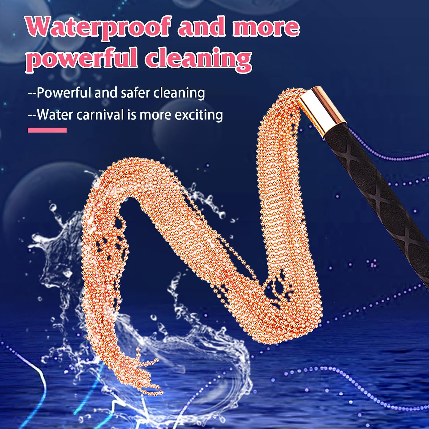 Sex Toys for Women Sexual Whip Restraint Bondage for Couples Faux Leather Crop Sex Toy for Adults Role Play Flogger Fetish S&M Flirt Tools BDSM Play Bondage Sex Whip Spanking Paddle(Rose Gold)