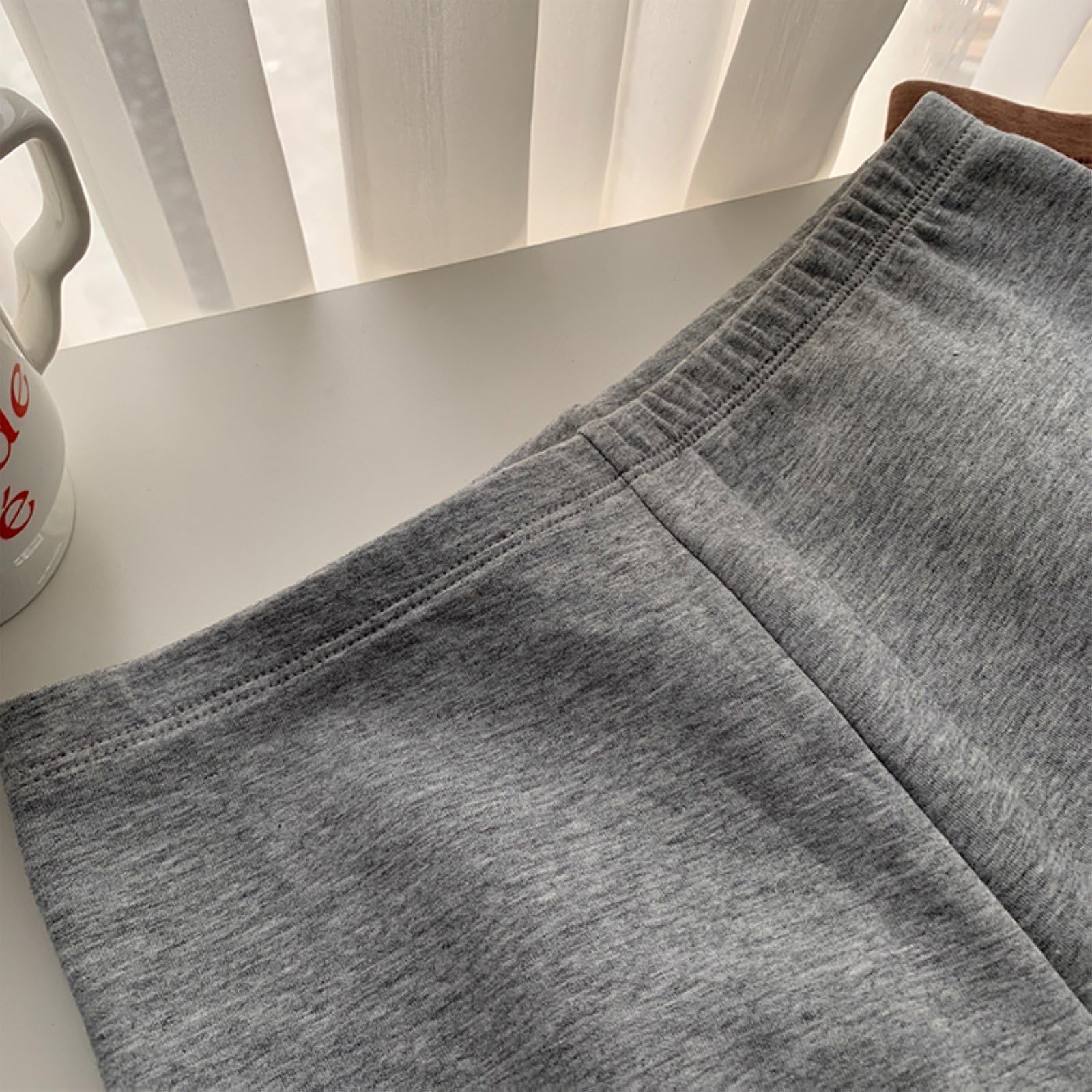 Short Décontracté Extensible pour Femme Couleur Unie Coupe Slim Short de Cyclisme Short D'éTé Taille Haute