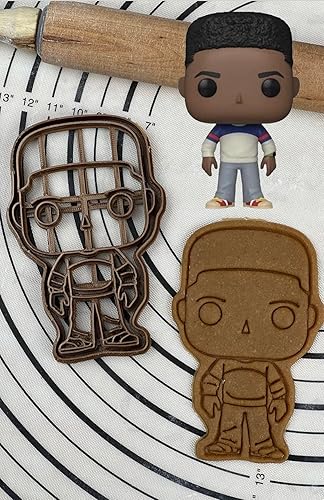 Molde cortador de galletas Lucas Sinclair de 4 pulgadas producido por 3D Kitchen Art