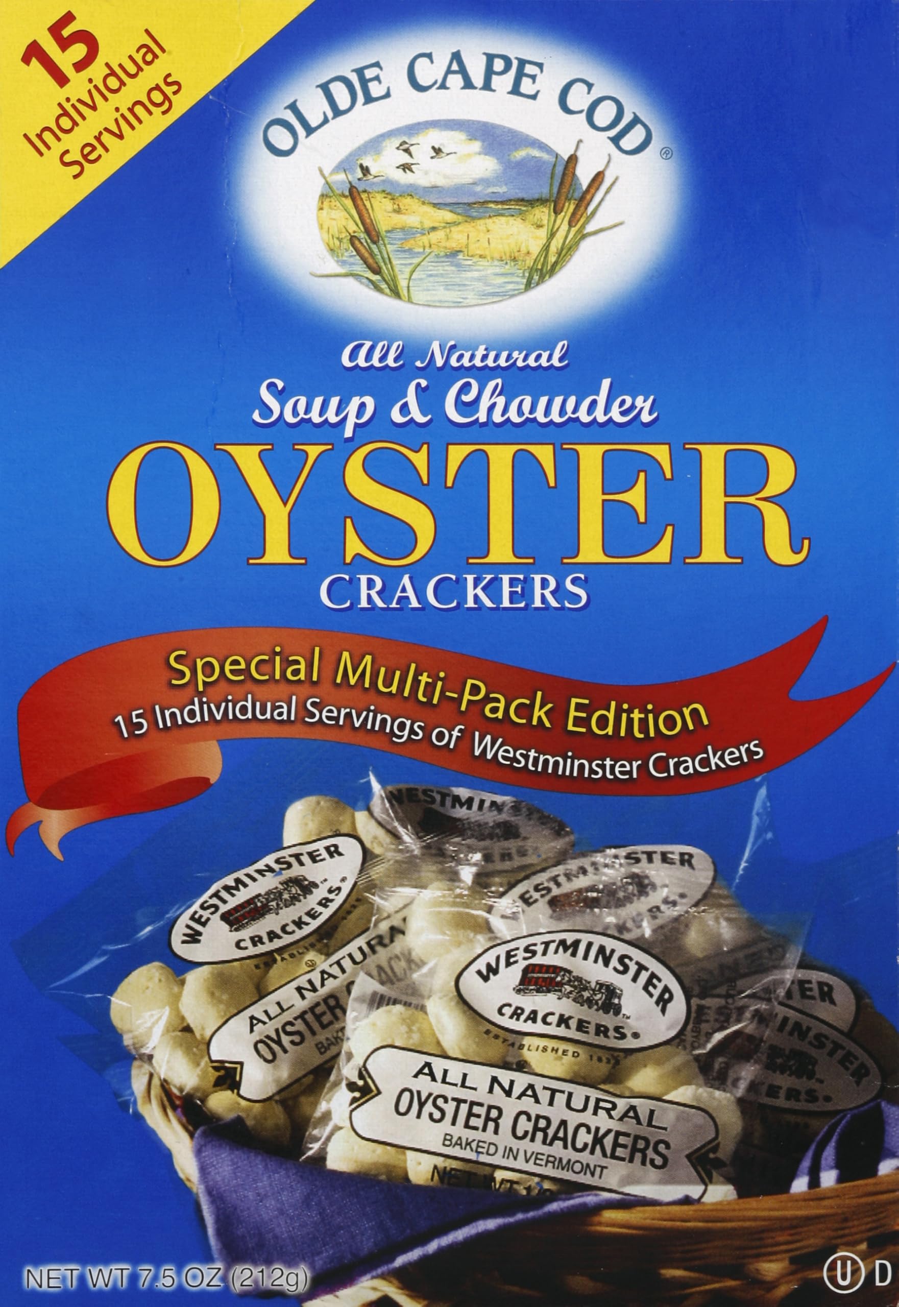 Olde Cape Cod Oyster Cracker Multi Pack 7.5 oz