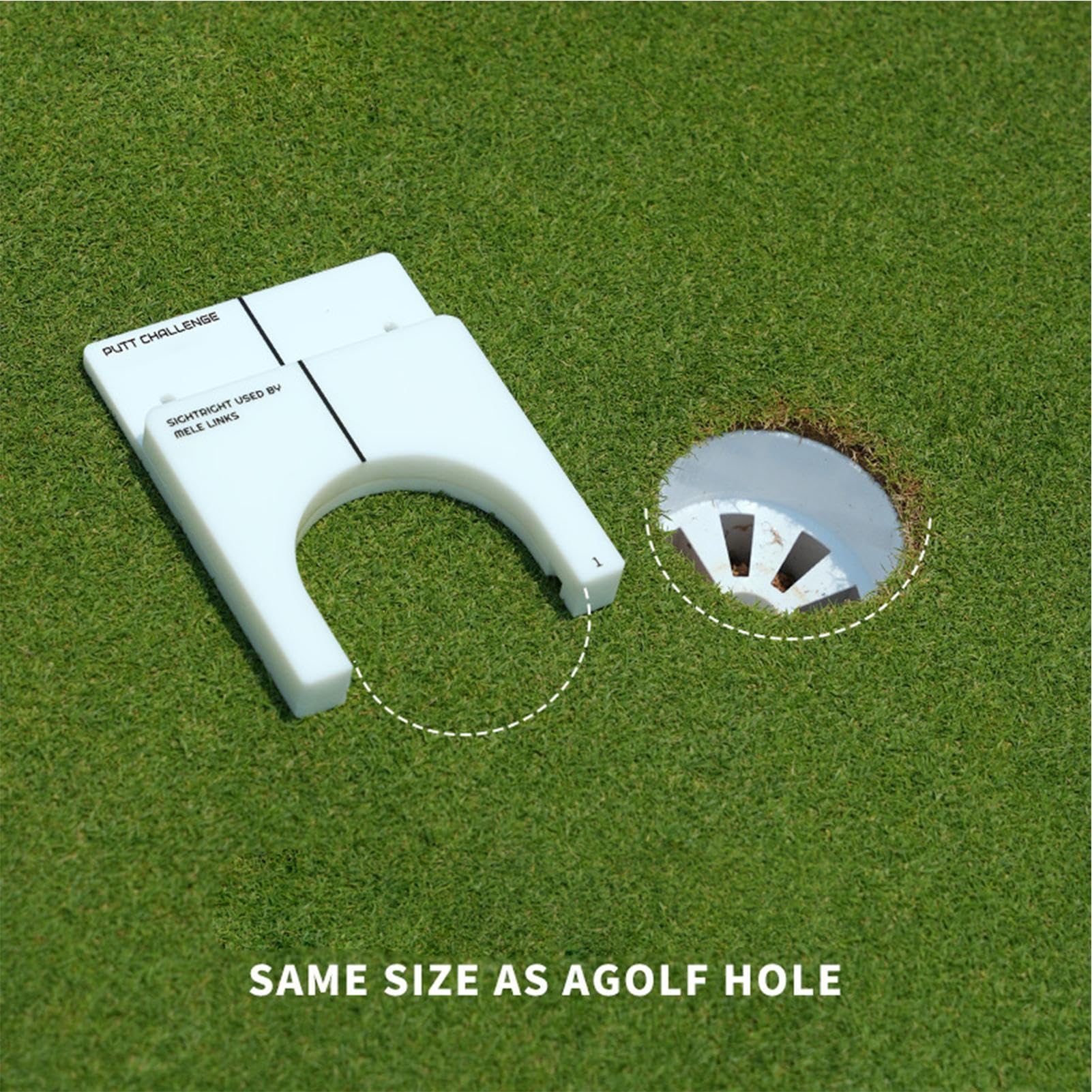 Puttinghilfen für Golf, Putting-Tore - Tragbarer Putting Cup für Golf Golf