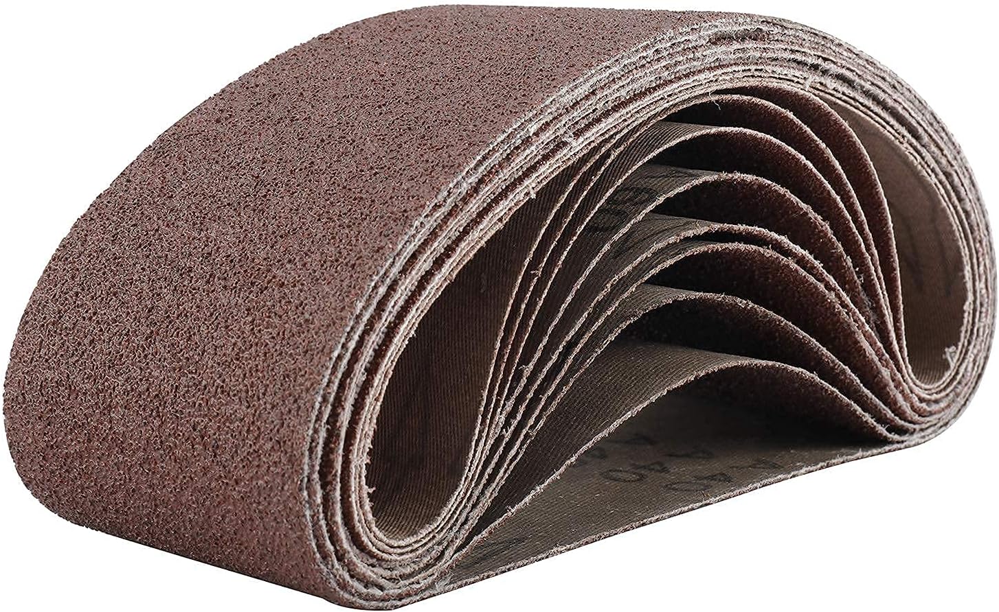 Patioer 3x18 Sanding Belt, 21 Pack Sanding Belts Belt Sander Paper