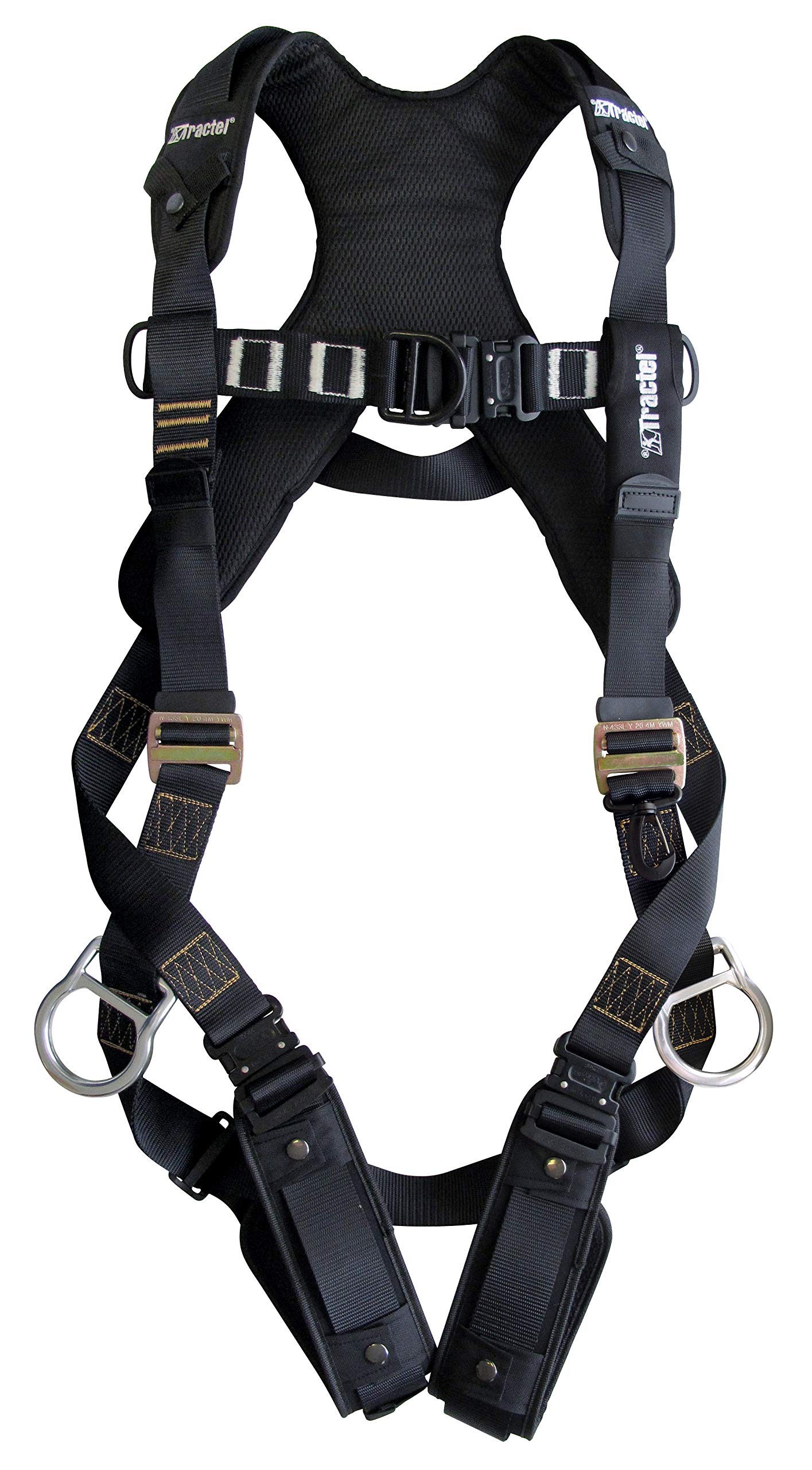 Tractel Safety Harness Tracx AU7139 | Construction Fall Protection Wind Professional Comfort Positioning Fall Arrest Harness