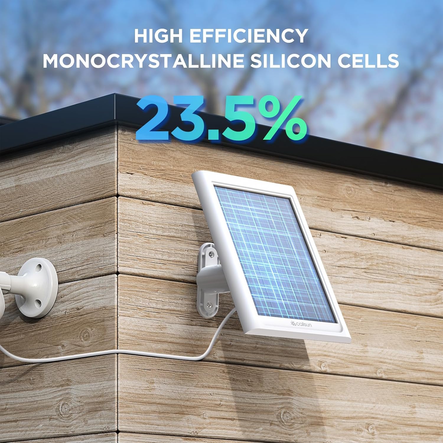 2 Pack - Solar Panel for Ring Camera,Solar Charger for Ring Stick Up Cam Battery/Pro&Ring Spotlight Cam Battery/Plus/Pro, IP68 Waterproof 180° Adjustable Bracket 13FT Cable