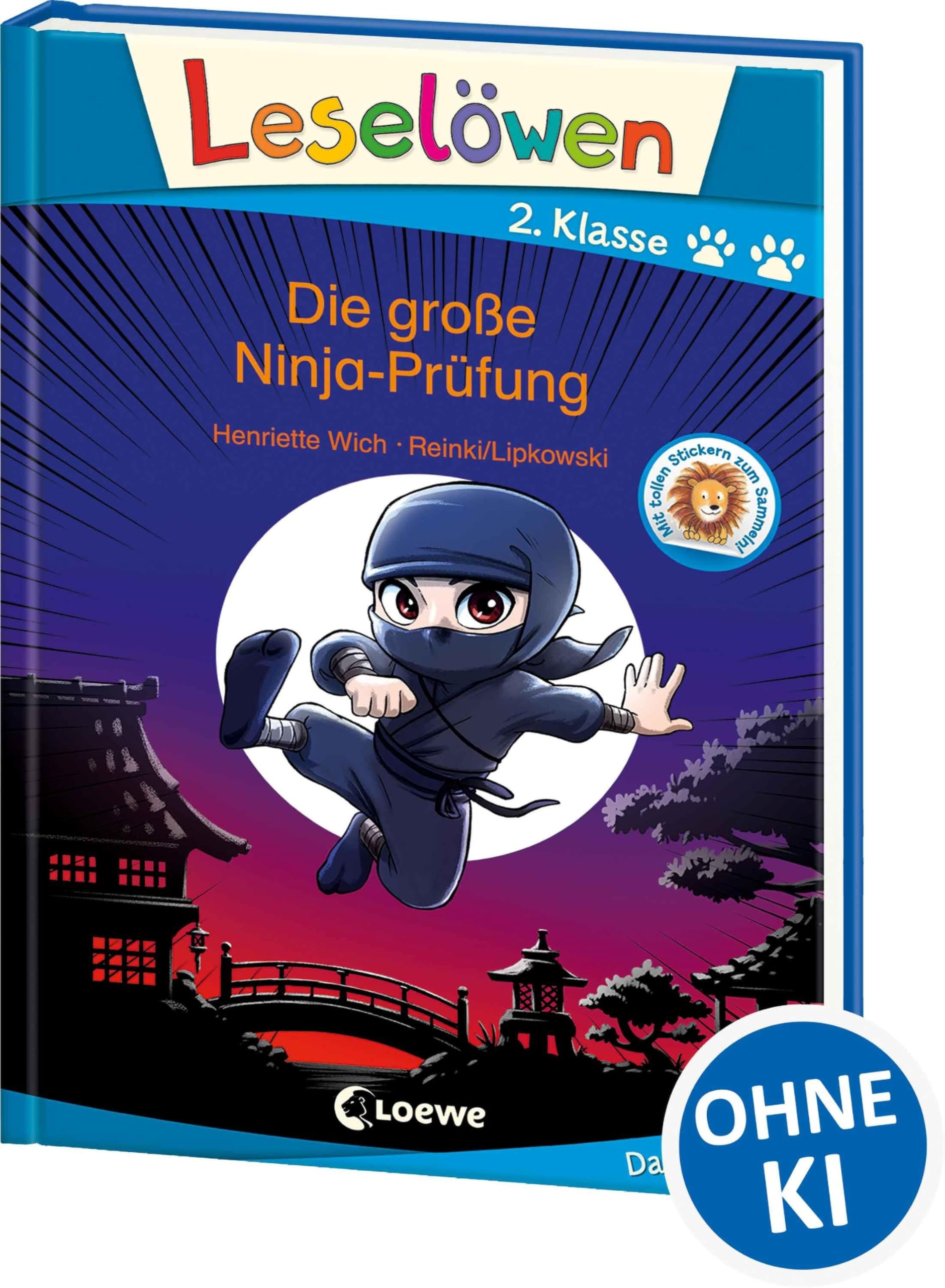 Leselöwen 2. Klasse - Die große Ninja-Prüfung: Erstlesebuch für Kinder ab 7 Jahre