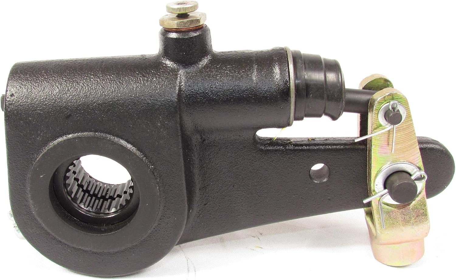 Fortpro Automatic Slack Adjuster 1 1/4" Diameter, 24 Teeth, 5 1/2" Arm, Meritor Style Replacement for R801003 | F225056