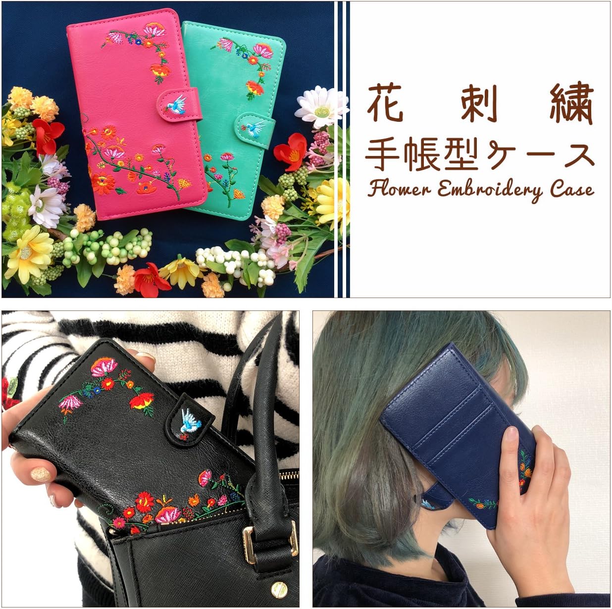 Huaweihonor8ケース Huawei Honor8カバー手帳型 窓付き ブラック 黒 ファーウェイ 手帳型ケース フルカバー 日本人気超絶の