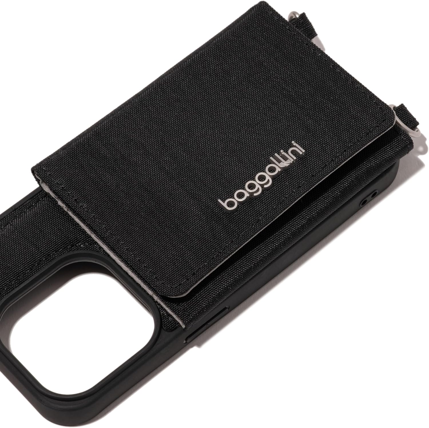 Baggallini On The Go iPhone Card Case Crossbody - Lightweight iPhone Case Designed for iPhone 13, iPhone 14, iPhone 15 and iPhone 15 Pro