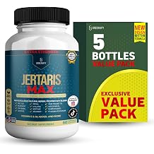 Jertaris Max Extra Strength Prostate Support, Natural Herbal Supplement with Saw Palmetto, Pygeum, Plant Sterols, 60 Capsules 5