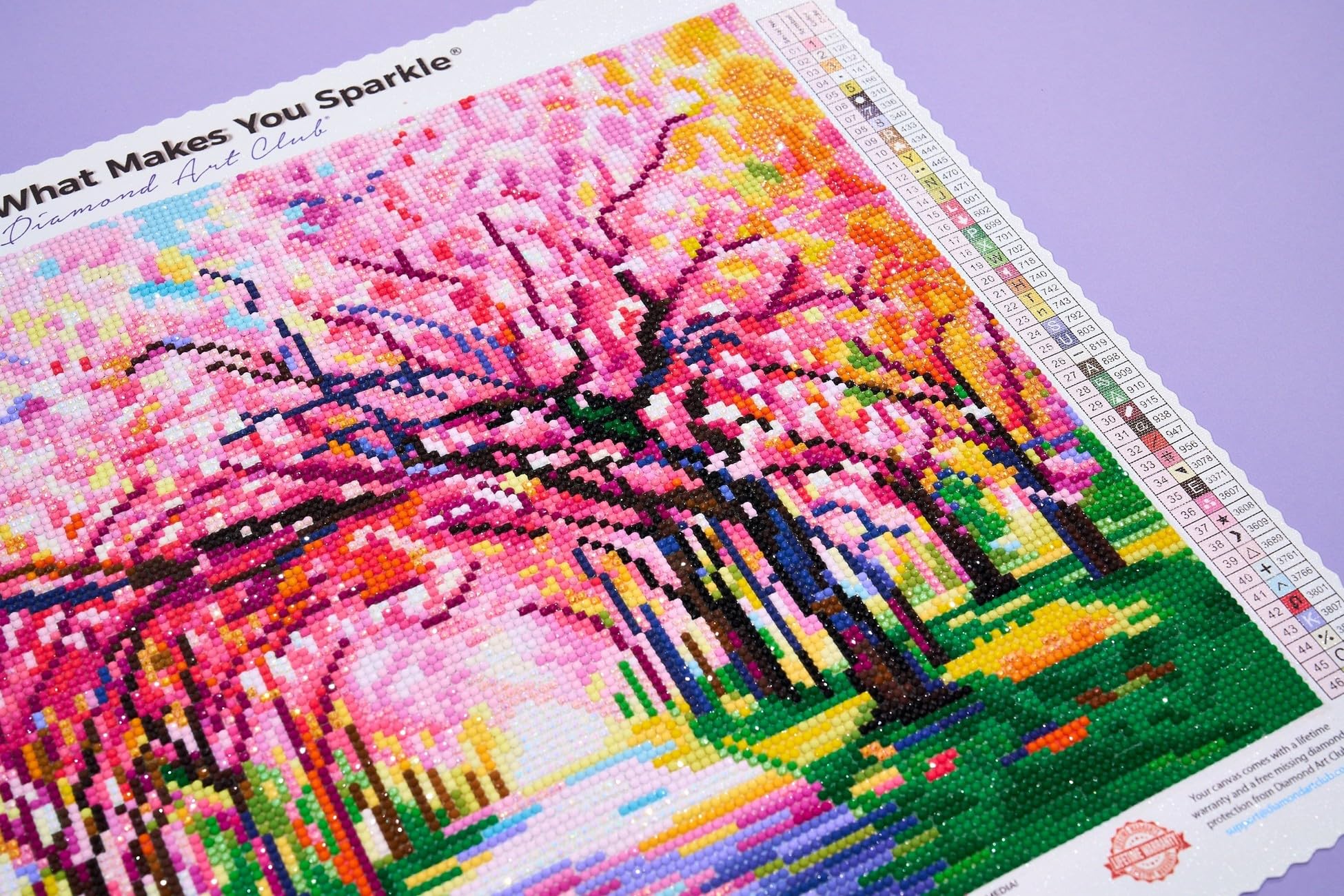 DIAMOND ART CLUB Cherry Blossom Trees, DAC-6632R-AMZ : Amazon.co
