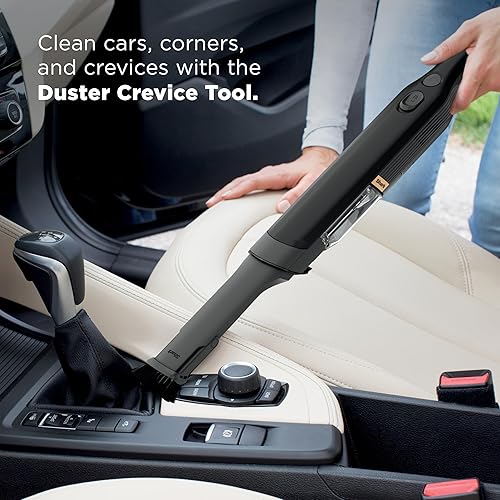 Miniatura 5 de Shark WV201BK WANDVAC - Aspiradora de mano inalámbrica, ligera y portátil de 1.4 libras con potente succión, base de carga, vacío de un solo toque