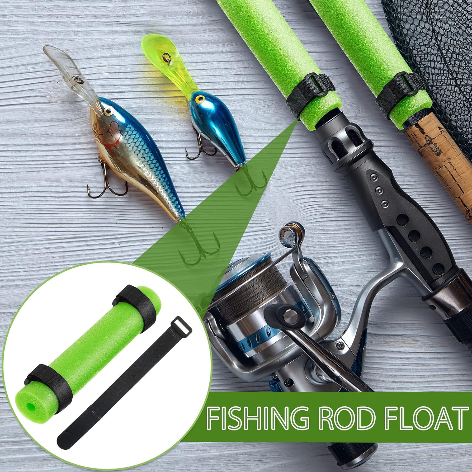 12 Pieces Fishing Rod Floats Fishing Pole Floats Jamaica Ubuy
