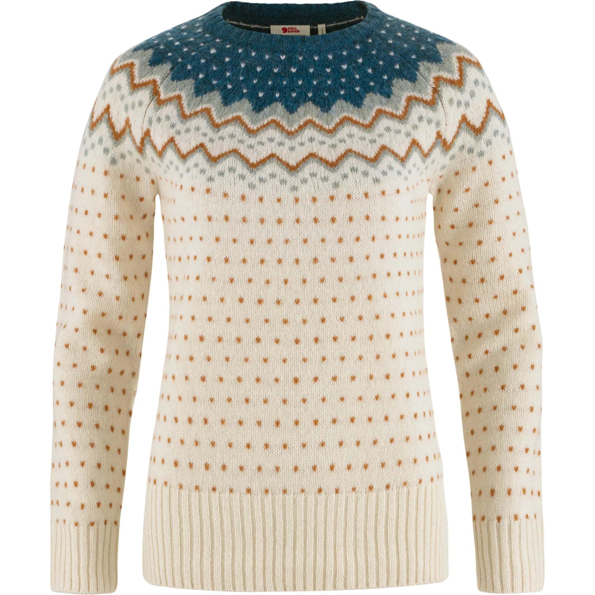 Fjallraven Ã–vik Knit Sweater W Sweatshirt - Green, Large
