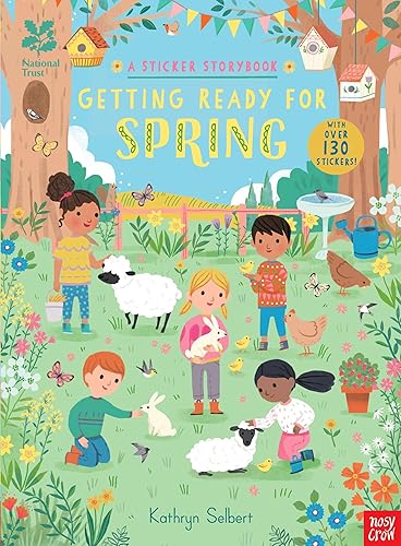 Getting Ready For Spring Sticker Storybk
