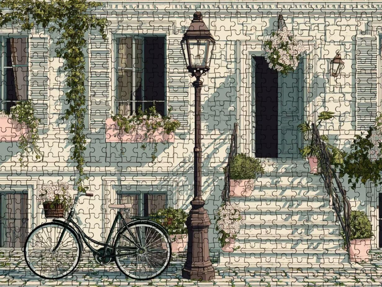 Clásicos Puzzle 5000 para Adultos, Farolas para Bicicletas LDYQS7-719