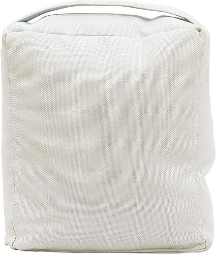 Miniatura 6 de Tope de puerta ponderado de tela para decoración del hogar con asa para soporte de puerta  Bless Our Home and All Who Enter Garland Printing Holiday