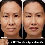 LAURA GELLER NEW YORK Baked Balance-n-Brighten Colour Correcting Powder Foundation Buildable Light to Medium Coverage Baked Foundation, Demi-Matte Finish (Light)
