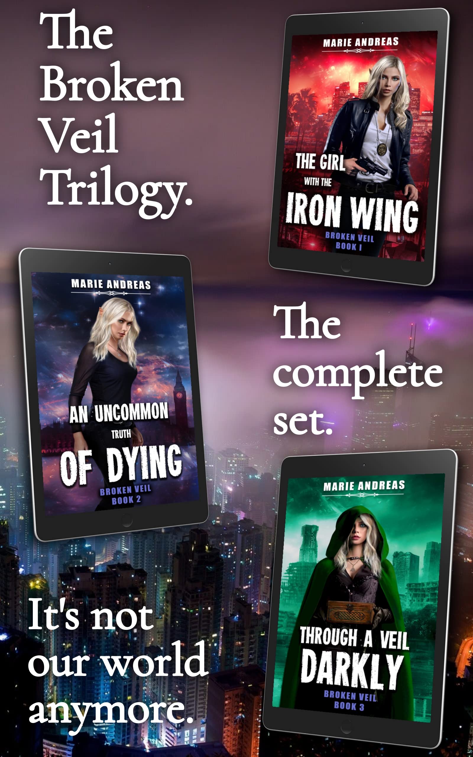Book cover for The Broken Veil Trilogy: The Complete Set