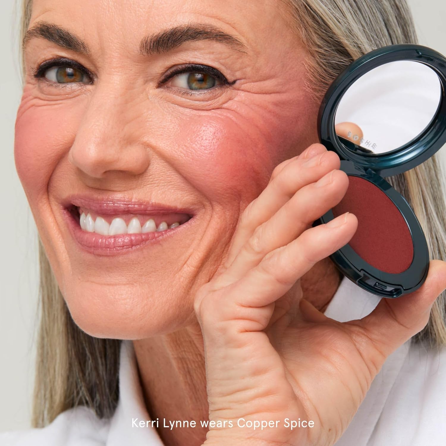 SOSHE Beauty - Blurring Pillow Blush | Featherlight, Cushiony, Cream to Powder Formula | Squalane, Cucumber Seed Extract, Ashwagandha Root | Vegan, Clean, Cruelty-Free (Copper Spice, Warm Terracotta) - Image 5