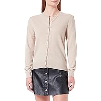 United Colors of Benetton Maglia Coreana M/L 1002d5485, Maglione Cardigan Donna