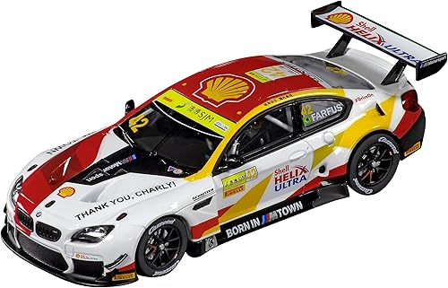 Carrera 30967 BMW M6 GT3 Team Schnitzer No.42 Escala 132 Ranura digital Coche Carreras Vehículo Ranura Digital Pistas de carreras de coches