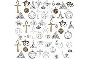 PH PandaHall Ethnic Cross Charms for Jewelry Making