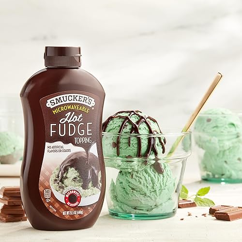 Miniatura 10 de Smucker's Topping con sabor a caramelo caliente, 15.5 onzas (paquete de 6), botella exprimible para microondas