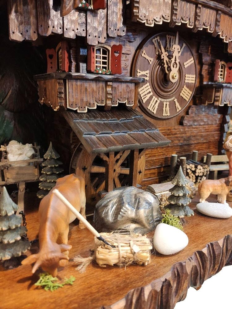 鳩時計（日本製） Amazon.co.jp: リズム(RHYTHM) 鳩時計 掛け時計 【 日本製