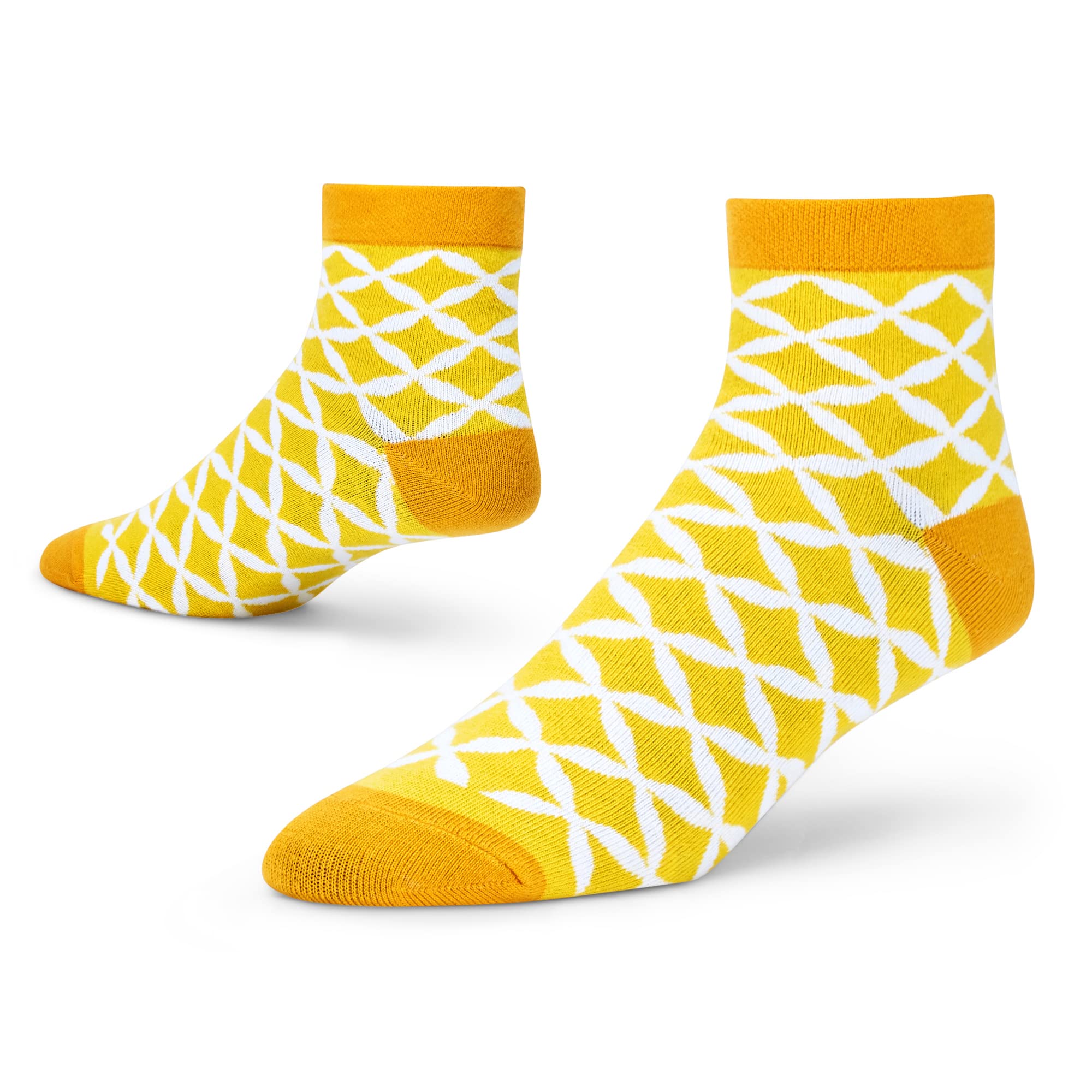 Men's and Women's Combed Cotton Ankle Length Socks (Pack of 1) (Multicolour, Free Size)-image-46