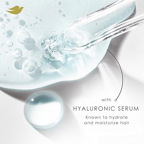 Miniatura 7 de Dove Acondicionador de humedad diaria para cabello seco con tecnología de cuidado de bio-proteínas y suero hialurónico, 28 onzas líquidas