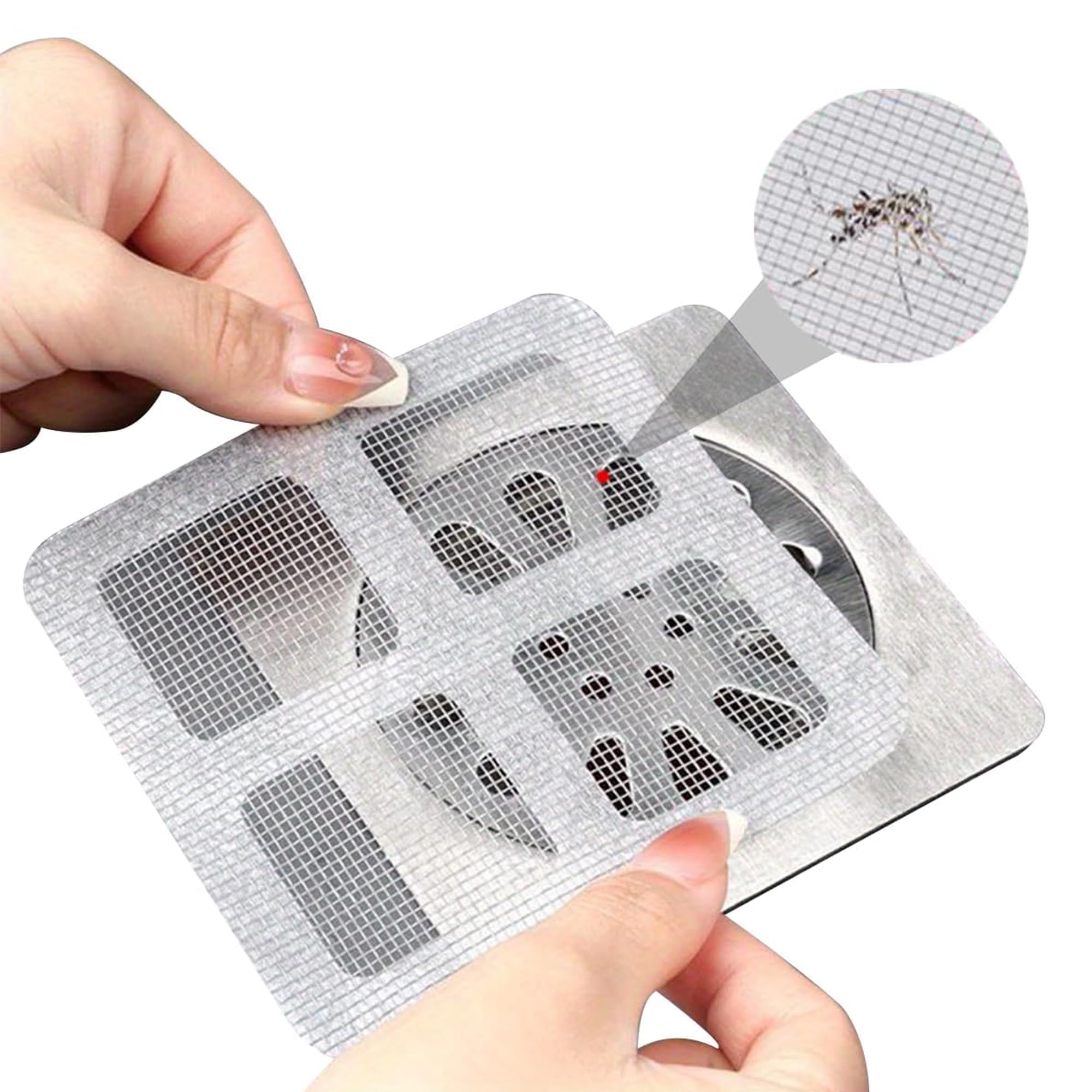 Sulfar Disposable Shower Drain Hair Catcher, Drain Hair Catcher Waterproof Mesh Stickers for Bathroom Accessories, Apartment Essentials for Kitchen, Sink, Bathtub (4" X 4") Pack of 10 (B0DCP9PB9Z) Amazon Price History, Amazon Price Tracker
