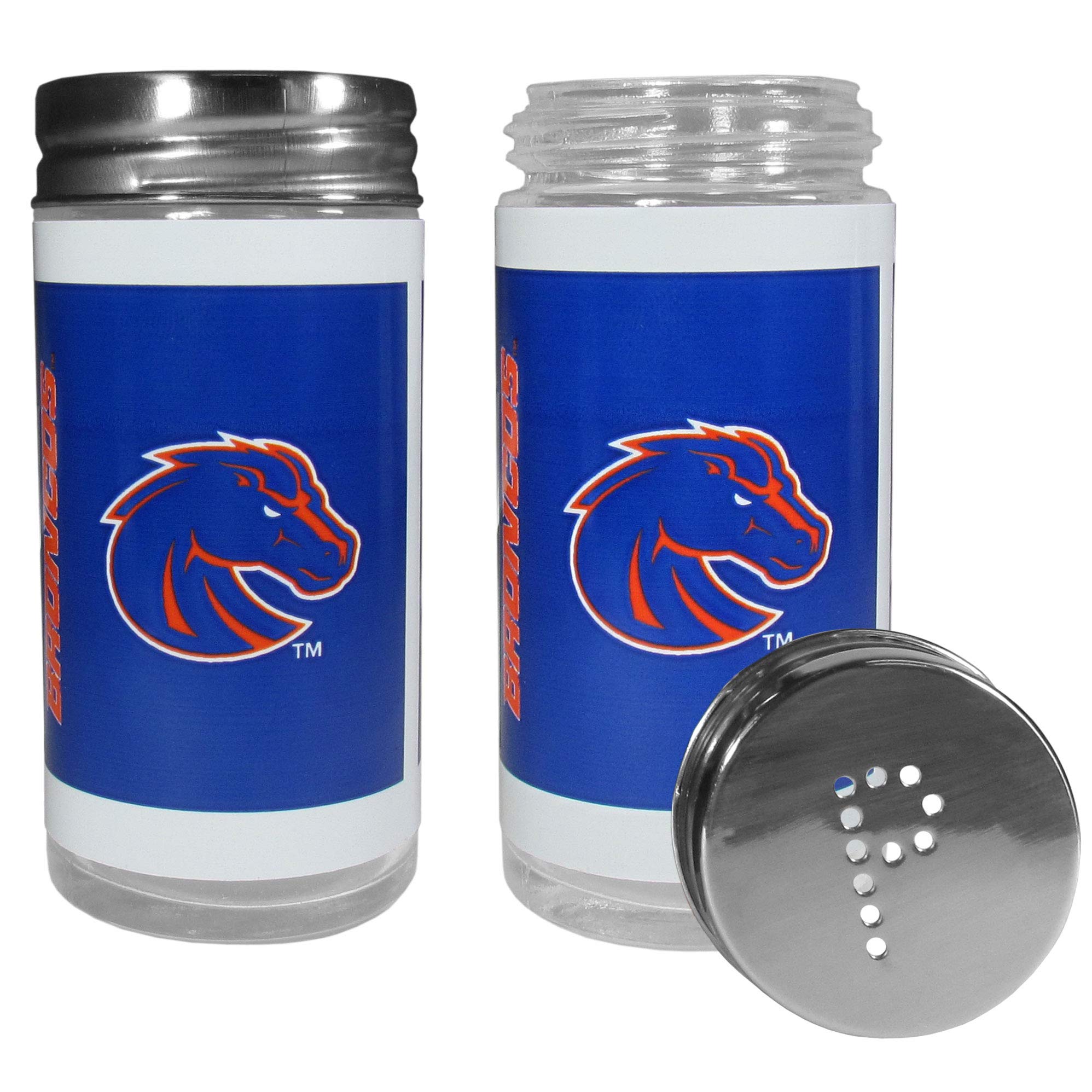 Siskiyou Sports NCAA Boise State Broncos Salt and Peper Shakers, Team Colors, One Size