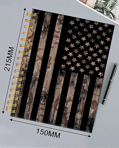 Miniatura 7 de iampanda Cuaderno de diario en espiral, encuadernación fuerte de doble alambre con papel de primera calidad para niñas y mujeres, 60 hojas de piel