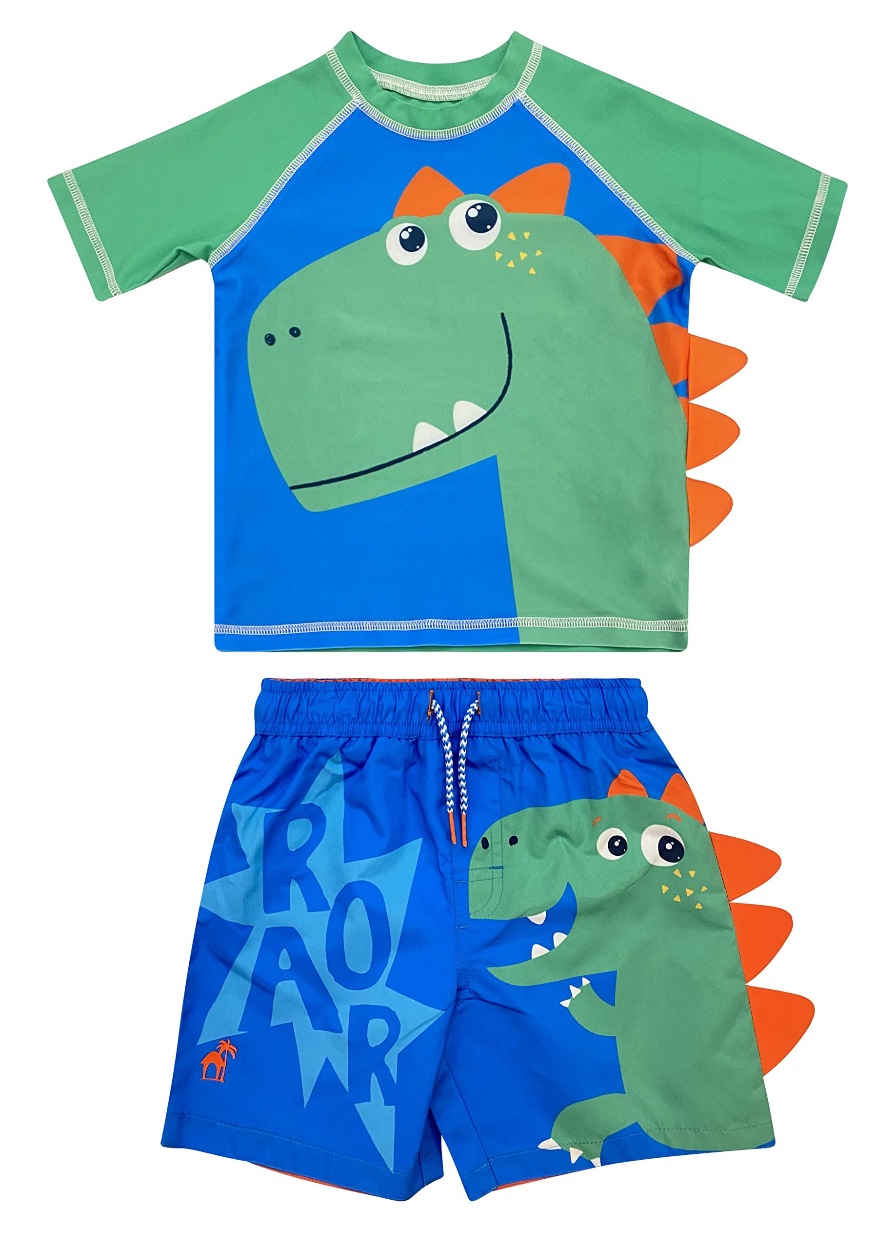 Dreamwave 2 Piece Rash Guard & Swim Trunks Set