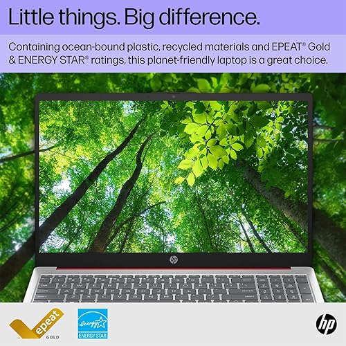 Miniatura 5 de HP Laptop portátil de 15.6 pulgadas (incluye Microsoft 365 de 1 año), pantalla HD, procesador Intel Quad-Core N200, 16 GB de RAM, 128 GB de