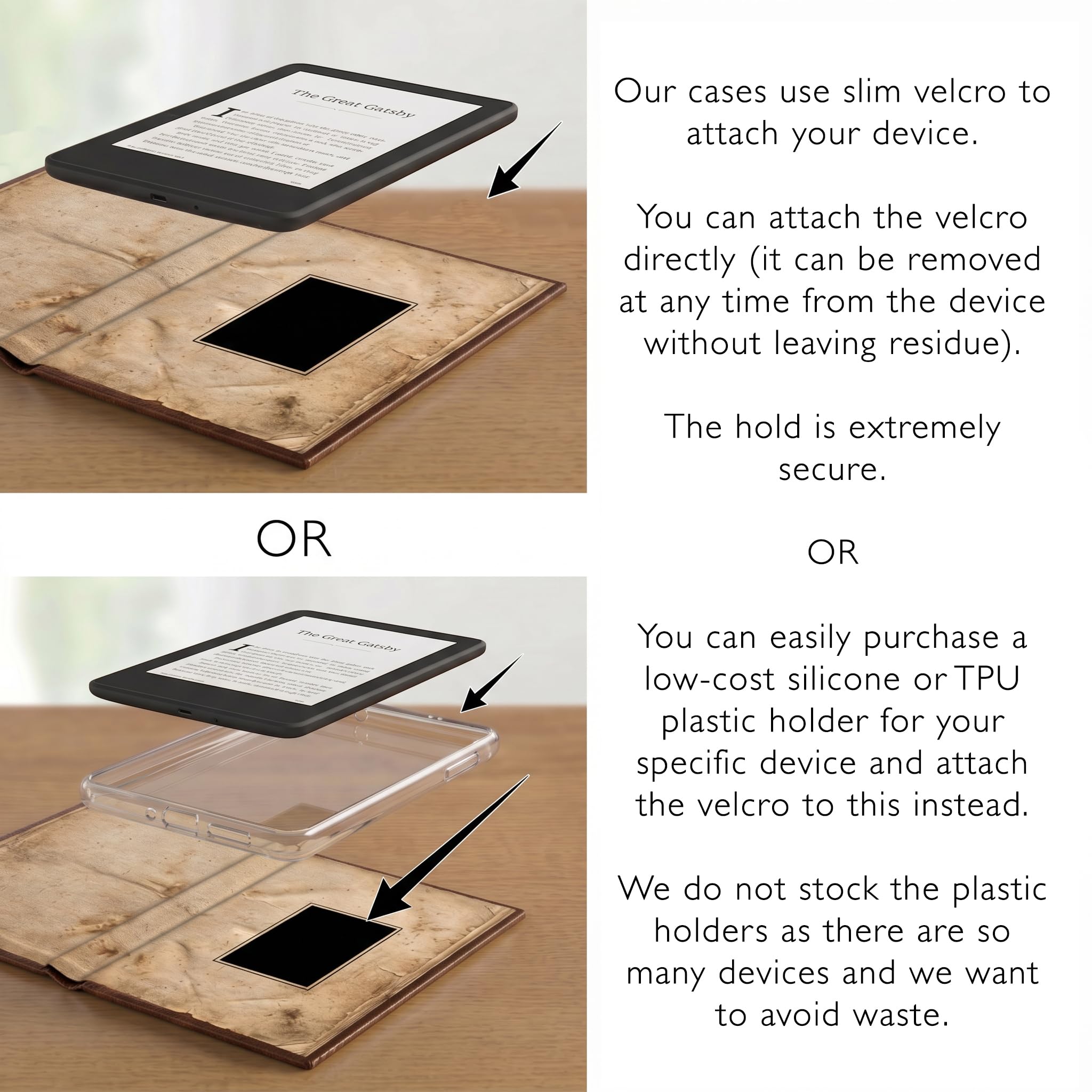 KleverCase Universal Book Cover for eReader Devices with 6 to 7 Inch Screen Works with Kobo, Nook, Kindle, Sony, Storytel e-Reading Devices and More.(Potion Making)