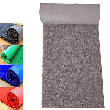 MESH Planet 48 X 120 Inch_4 X 10 Feet_Anti-Slip Waterproof PVC Cushion Wire Mesh Door Mat for Home Entrance_Balcony_Bath Room_Bed Room_Office_Grey Color CWM45